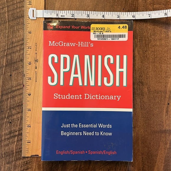 Spanish Student Dictionary McGraw-Hill - Picture 4 of 6